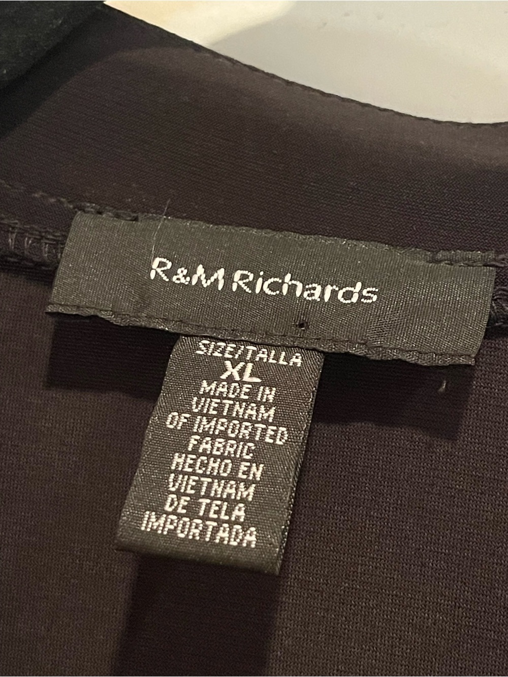 Black Ruffle-Front Open Cardigan - Picture 4 of 4